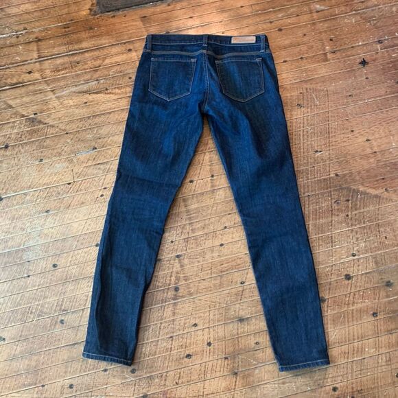 Baldwin dark wash tapered leg small business size 30 jeans - Picture 4 of 4